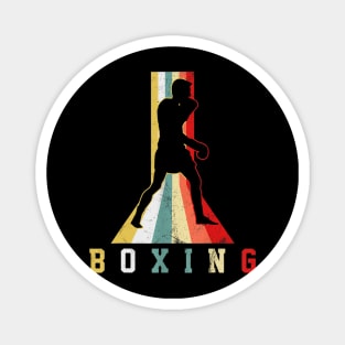 Retro Vintage Boxing Player Magnet